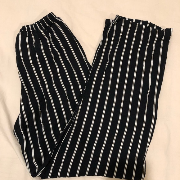 Brandy Melville Pants - Brandy Melville Striped Frankie Pants
